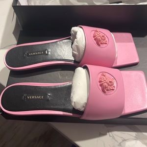 Pink versace sandalo Medusa